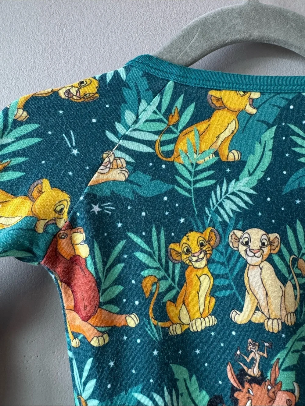 Little Sleepies x Disney Lion King Bamboo Long Sleeve Zippy Sleeper ‎6-12 months